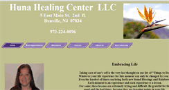 Desktop Screenshot of hunahealingcenter.com